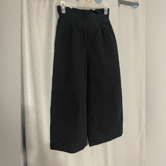 Zara Basic Wide Leg Pants Culottes Size Xsmall - Picture 1 of 5